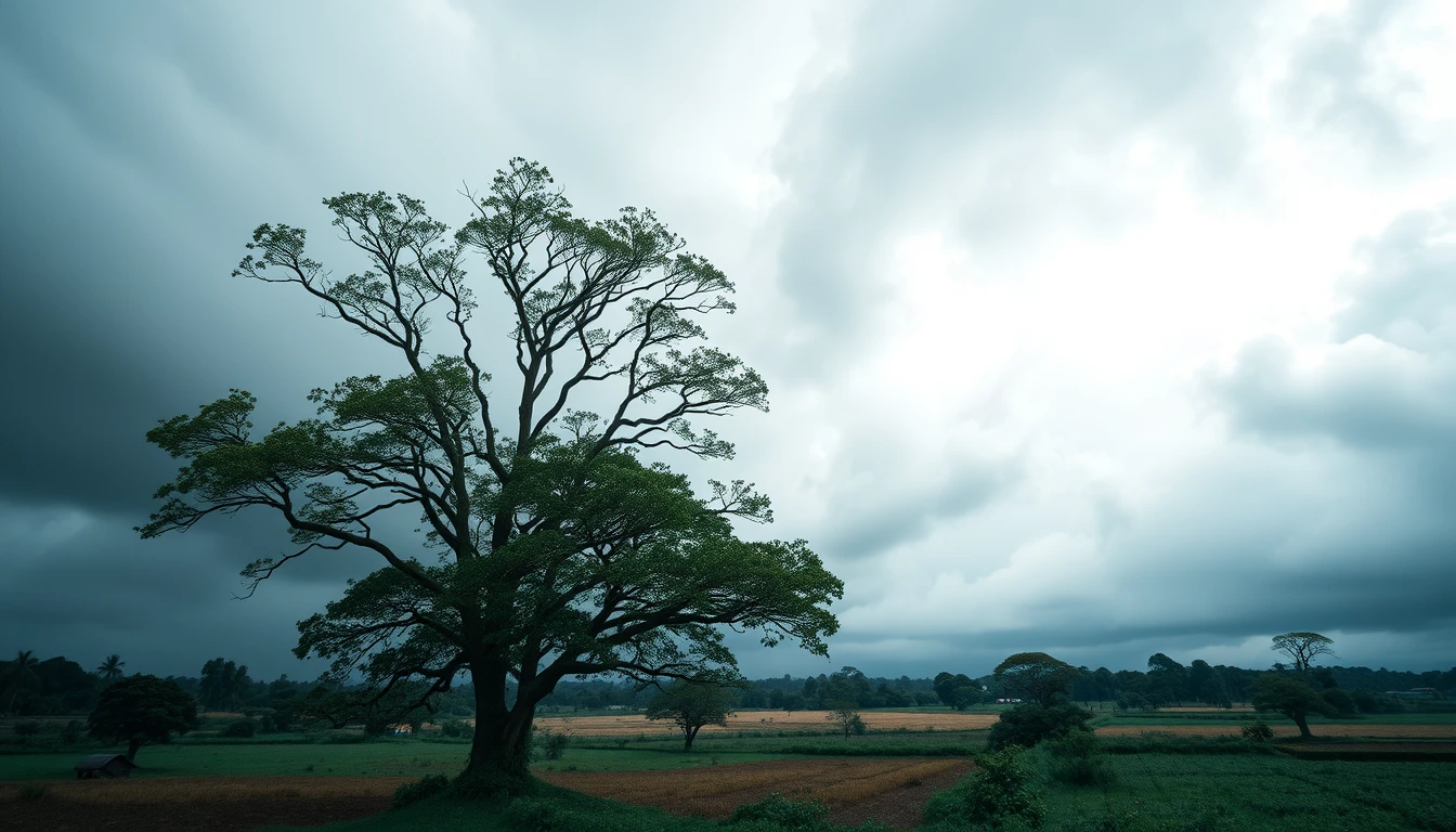 Sul do país tem alerta de perigo para chuva e ventos intenso